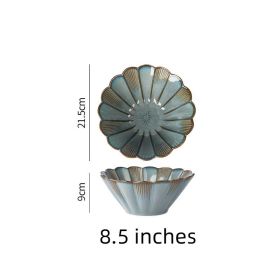 Japanese-style Kiln Glaze Special Western Food Pasta Plate