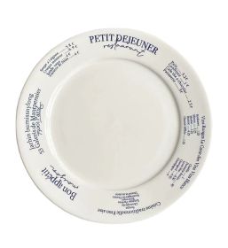 Ceramic Disc Oval Plate Dessert Plate Set For Breakfast